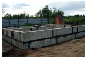 Изготовление стеновых бетонных блоков