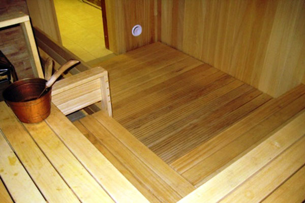Деревянный пол в бане. Виды полов. Монтаж