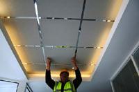 Отделочные материалы: технология установки подвесного потолка