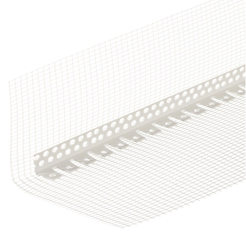 Профиль арочный пластиковый с сеткой из стекловолокна 100х150 мм, 20 х 20 х 2500 мм