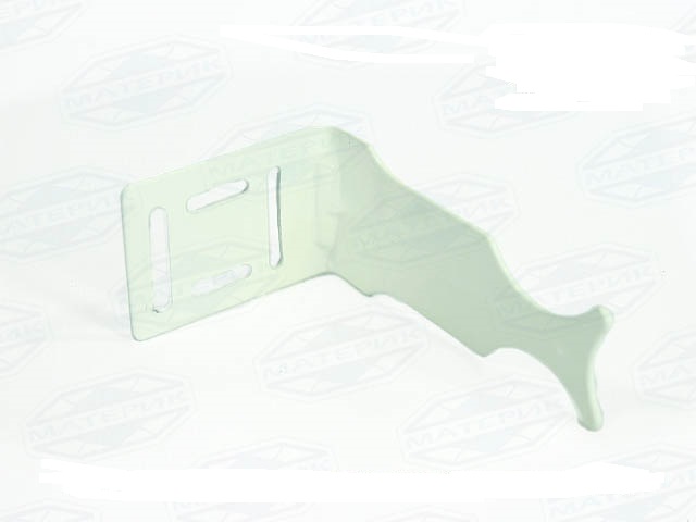 Кронштейн для крепления радиатора универсальный белый - купить в СПБ по цене 57 руб. в интернет-магазине "Материк"