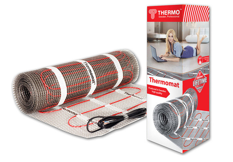 Комплект теплого пола Thermo Thermomat  2,5кв.м 450Вт без регулятора
