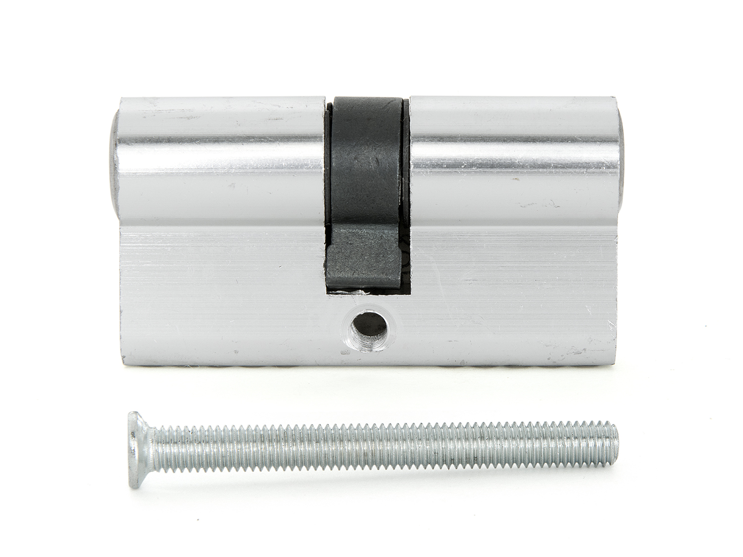 Цилиндр 60 мм (30 мм+30 мм) ключ/ключ хром 