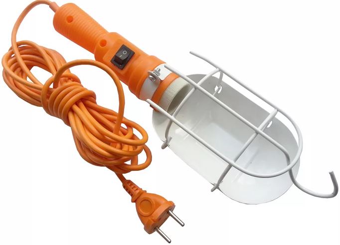 Лампа переносная со шнуром-10м артЛСУ-1