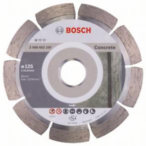 Диск алмазный сегментный по бетону Bosch 125 мм 
