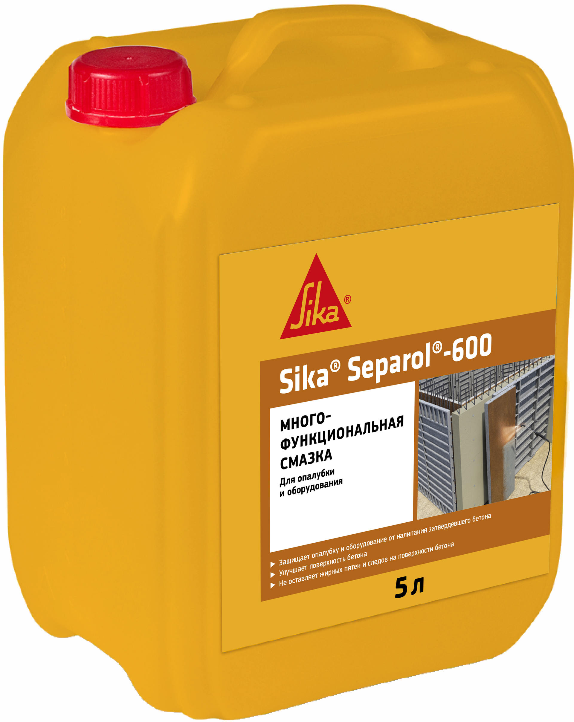 Смазка для опалубки Sika Separol-600 5л 