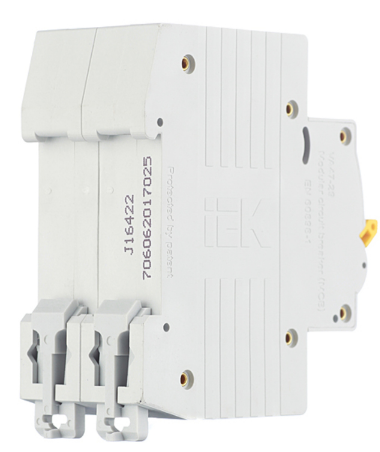 Автоматический выключатель IEK ВА 47-29 4,5кА 2-полюсный 63А(С63) MVA20-3-025-C