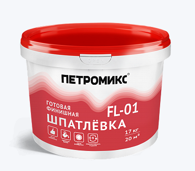 Шпатлевка  Петромикс FL-01 полимерная 17 кг