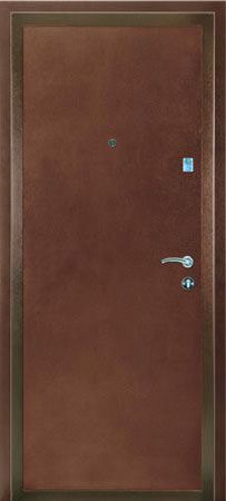 Дверь металлическая АРГУС-9 левая проем 960 х 2050мм