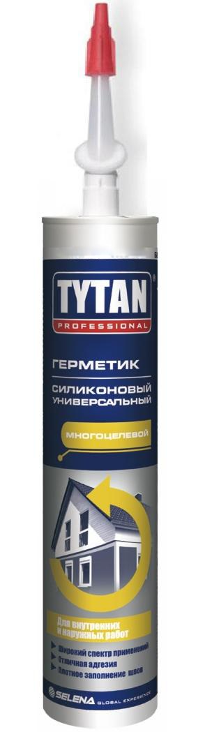 Герметик силиконовый Tytan Professional универсальный белый 280 мл 