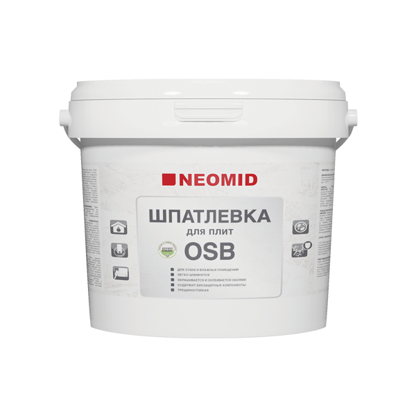 Шпатлевка для плит OSB Neomid 1,3 кг