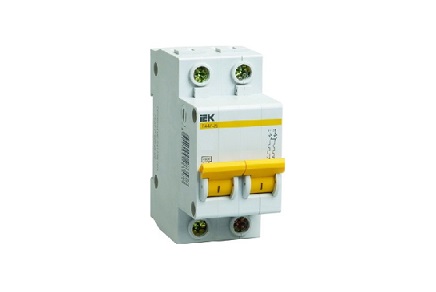 Автоматический выключатель IEK ВА 47-29 4,5кА 2-полюсный 40А(С40) MVA20-1-010-C