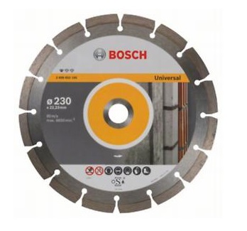 Диск алмазный сегментный универсальный Bosch 230 мм